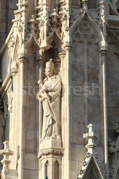 Kirche Budapest Ungarn Haus Design Reise Stock foto © Nneirda