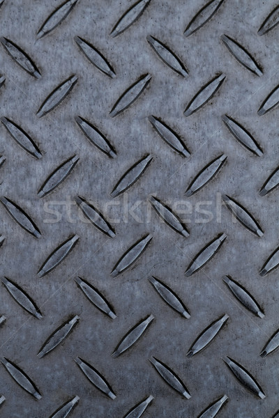 Diamond plate stainless steel Stock photo © Nneirda