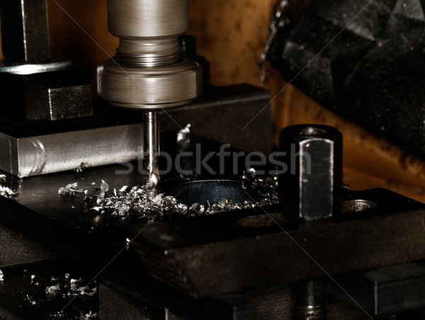 CNC drilling Stock photo © Nneirda