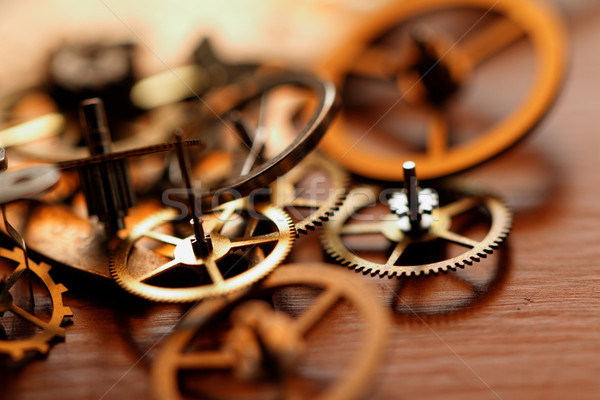 Small parts of clock Stock photo © Nneirda