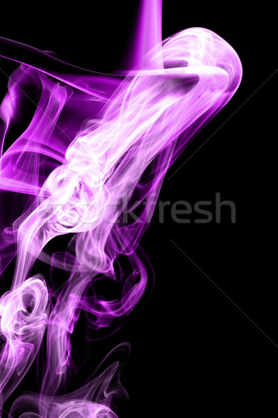 Magenta dymu naturalnych czarny Internetu świetle Zdjęcia stock © Nneirda