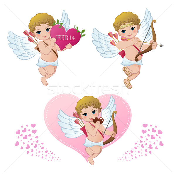 Cupid collection Stock photo © norwayblue