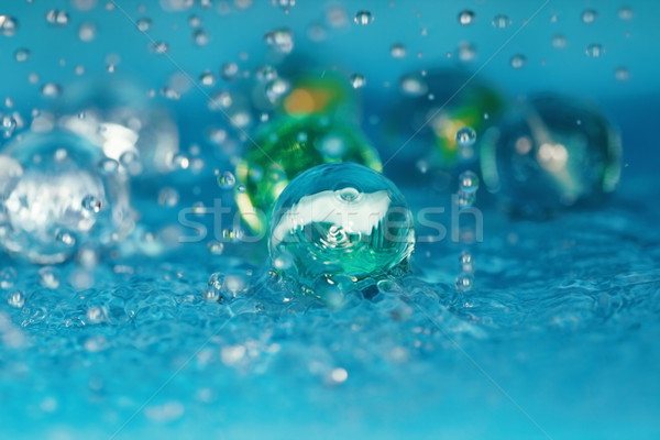 Balls and water Stock photo © Novic