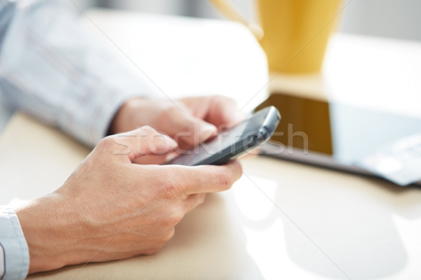 Business SMS Stock photo © Novic