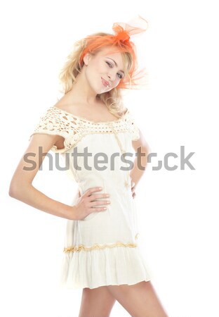 Stock photo: Happy housewife