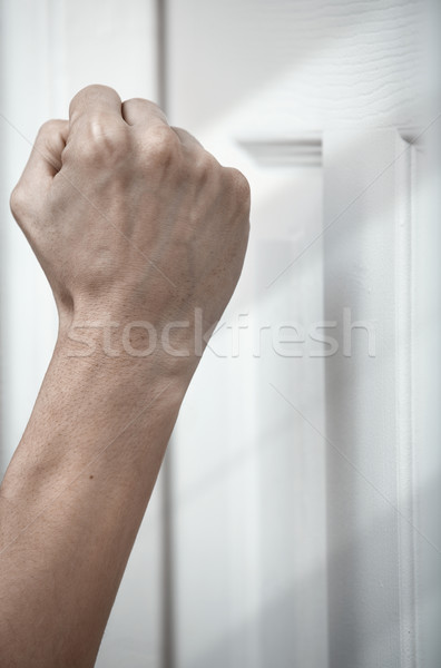 Knocking at the door Stock photo © Novic
