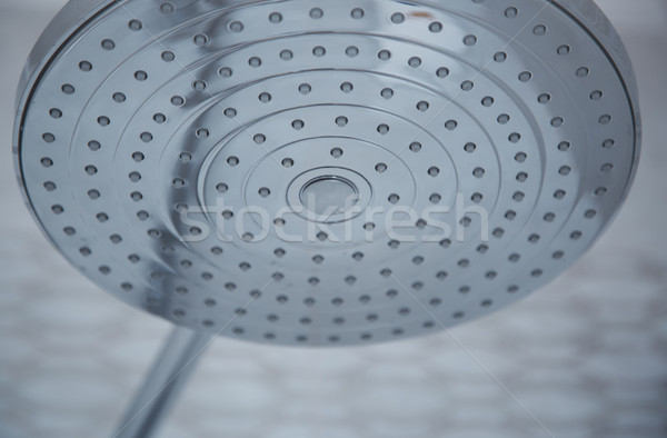 シャワーヘッド クローズアップ 表示 現代 金属 シャワー ストックフォト © Novic