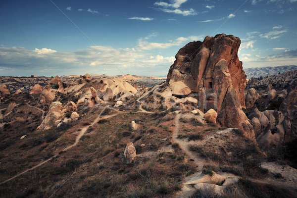 Ancient stone house of Cappadocia Stock photo © Novic