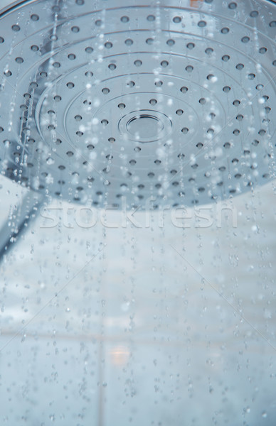 シャワーヘッド クローズアップ 垂直 写真 水 ストックフォト © Novic