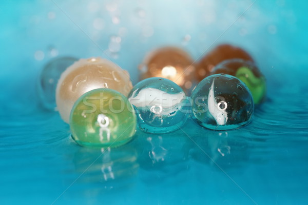 Balls and water Stock photo © Novic