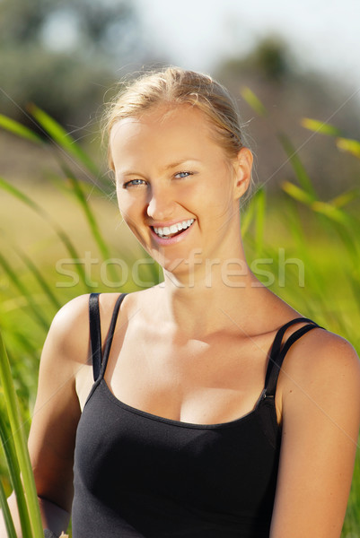 Outdoor smile Stock photo © Novic