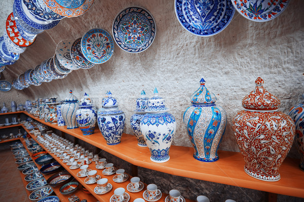 Ceramic art shop Stock photo © Novic