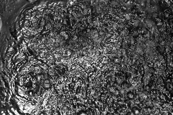 Schwarz Regen top Ansicht Boden Öl Stock foto © Novic