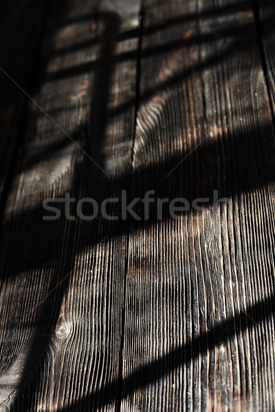 Hardwood floor with shadows Stock photo © Novic