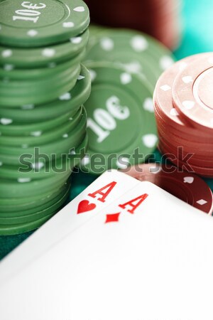 Casino chips Stock photo © Novic