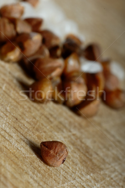 Magány makró egy gabona elmosódott szimbólum Stock fotó © Novic