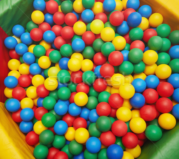Multicolored plastic balls Stock photo © Novic