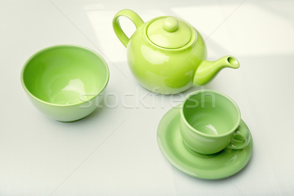 Tea service Stock photo © Novic