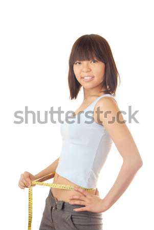 Slim model Stock photo © Novic