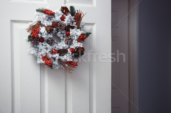 Christmas wreath Stock photo © Novic