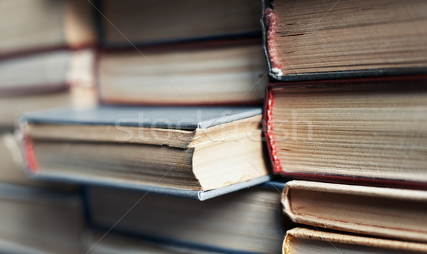 Stack of old books Stock photo © Novic