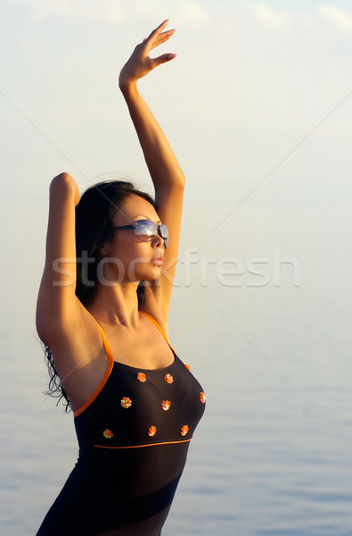 Dance at the sea Stock photo © Novic
