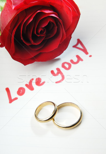 Love you Stock photo © Novic