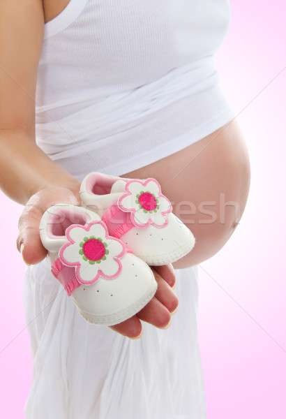 Donna incinta madre pancia Foto d'archivio © nruboc