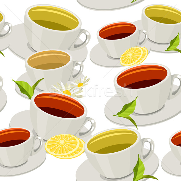 Foto stock: Té · diferente · textura · hoja