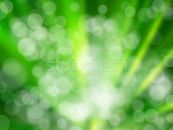 Zöld aura fehér bokeh háló oldal Stock fotó © nuttakit