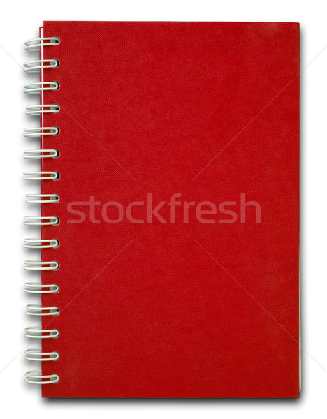 Red cover Note Book Stock photo © nuttakit