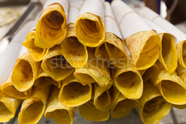 Roll Southern flat bread Stock photo © nuttakit