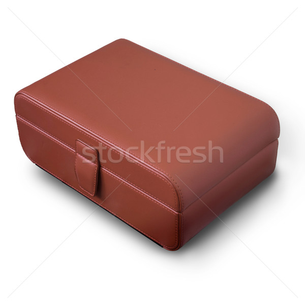 borwn leather box Stock photo © nuttakit