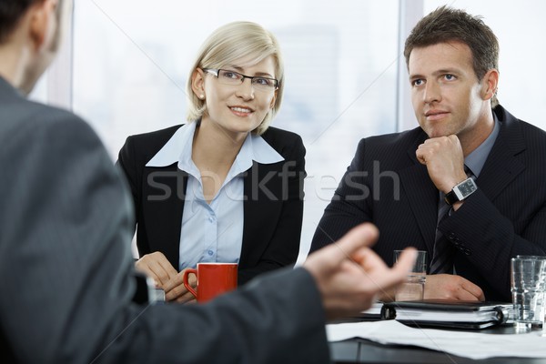 Businesspeople at meeting Stock photo © nyul