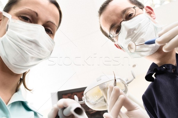 Dental attendance Stock photo © nyul