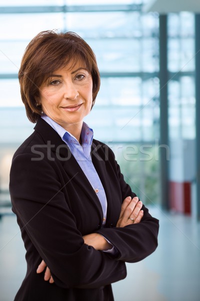 Portrait of senior businesswoman Stock photo © nyul