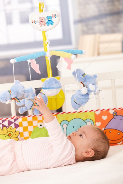 Baby playing with toys Stock photo © nyul