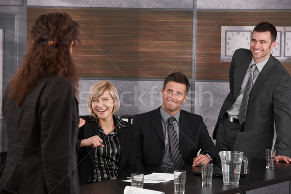 Business people having fun Stock photo © nyul