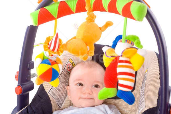 嬰兒 玩具 播放 財產 孩子 面對 商業照片 © nyul