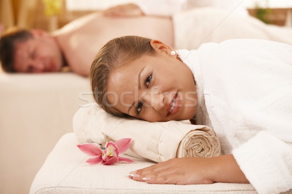 Couple in day spa Stock photo © nyul