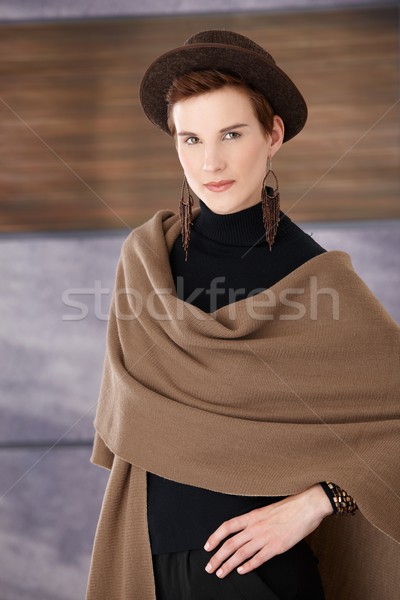 Woman in elegant fashion Stock photo © nyul