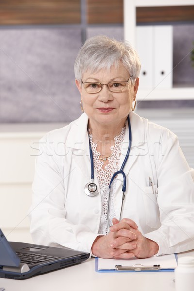 Stock photo: Medical expert at work