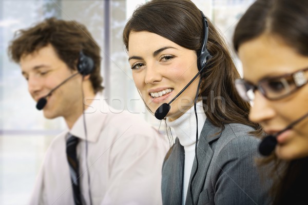 Customer service operators Stock photo © nyul