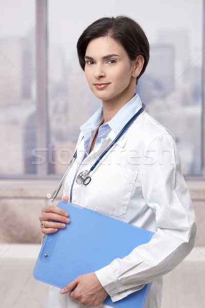 Сток-фото: женщины · врач · больницу · портрет · Привлекательная · женщина