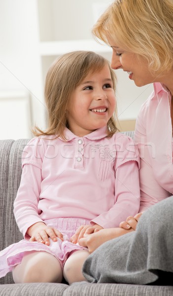 Mother and daugther Stock photo © nyul