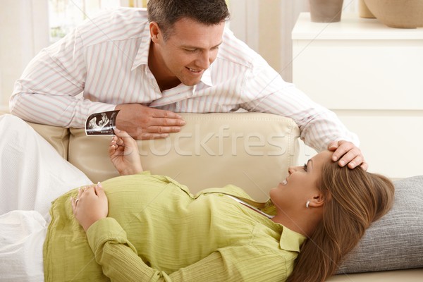 Parents expecting baby Stock photo © nyul
