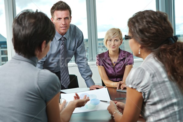 Business people meeting at office Stock photo © nyul