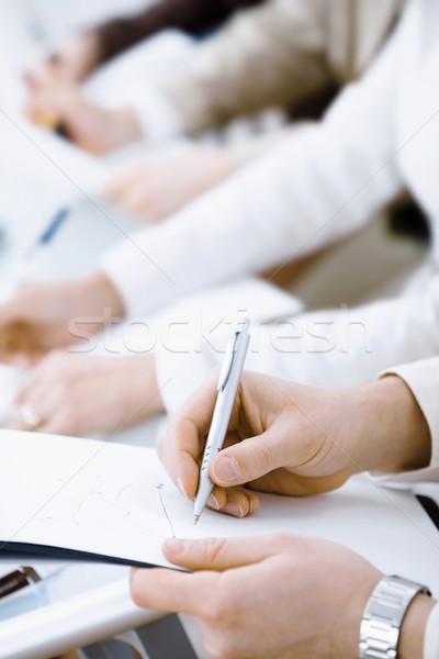 Writing notes Stock photo © nyul
