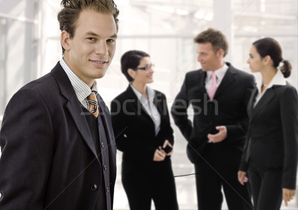 Businessman and team Stock photo © nyul