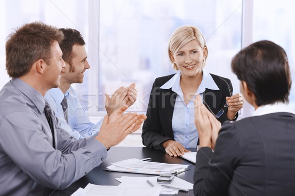 Successful business team Stock photo © nyul